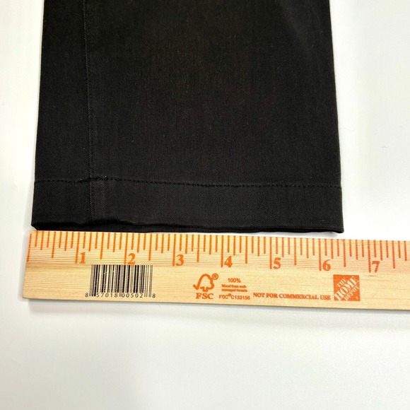 LULULEMON ABC Classic Fit 5 Pocket Pant 32"L Black Mens‎ Size 34 E4 Stretch - Picture 12 of 13